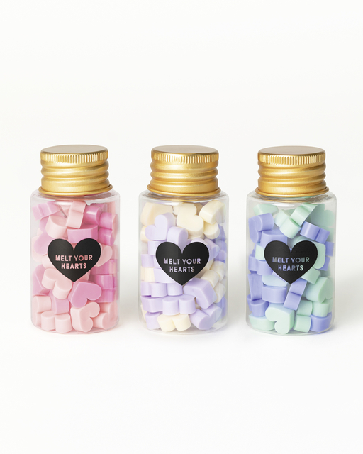 Folia Zegelwax Waspastilles 3 Potjes Pastel