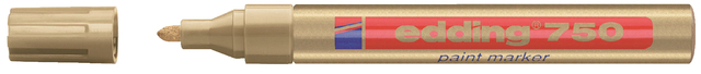 Verfstift Edding 750 op oliebasis 2-4mm goud