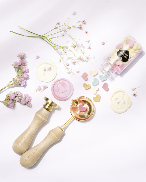 Folia Zegelwax Waspastilles 3 Potjes Pastel - Afbeelding 1