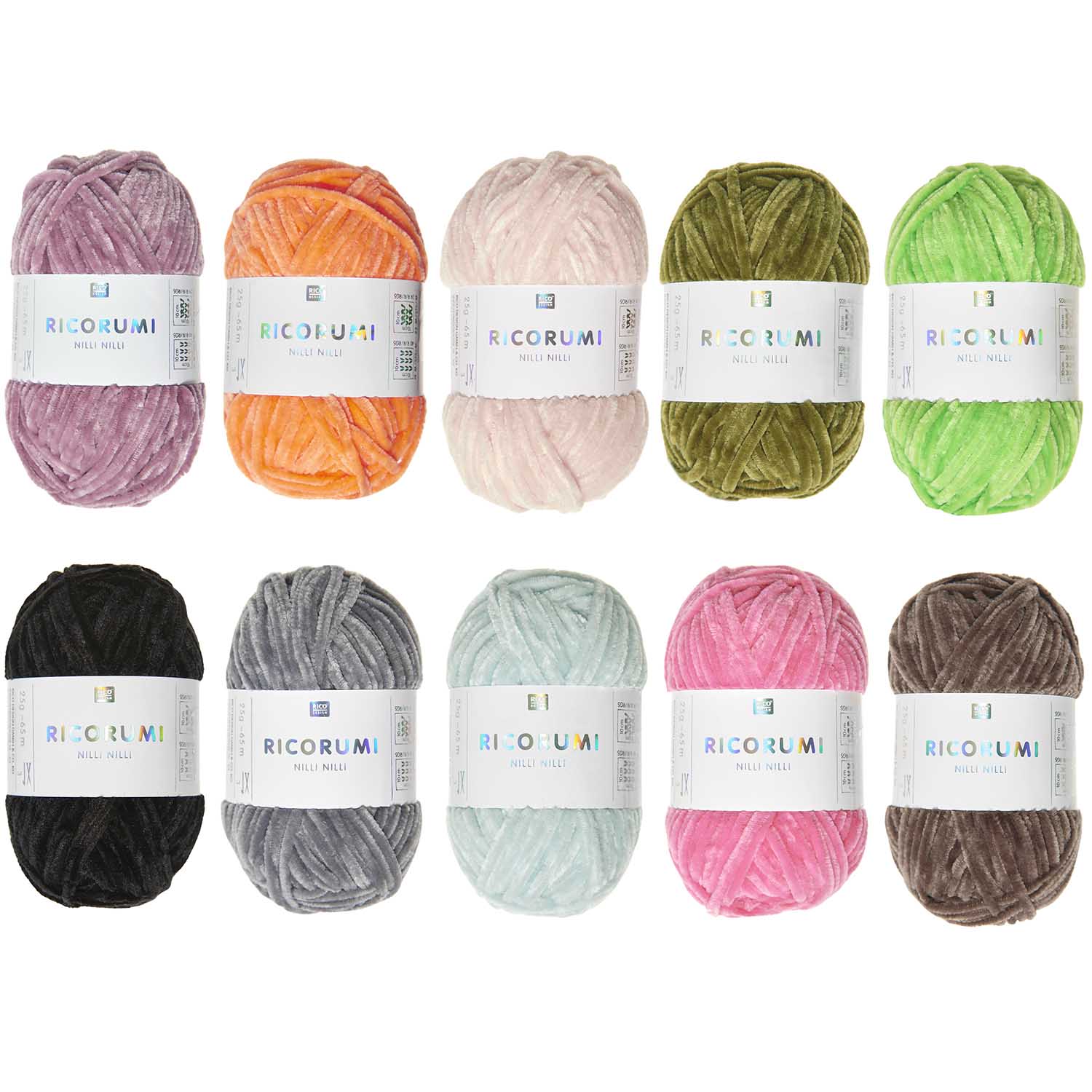 Ricorumi "Nilli Nillie" Set 10stks. - Afbeelding 2