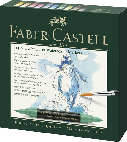 Faber-Castell Aquarel marker Albrecht Dürer doos a 10 stuks