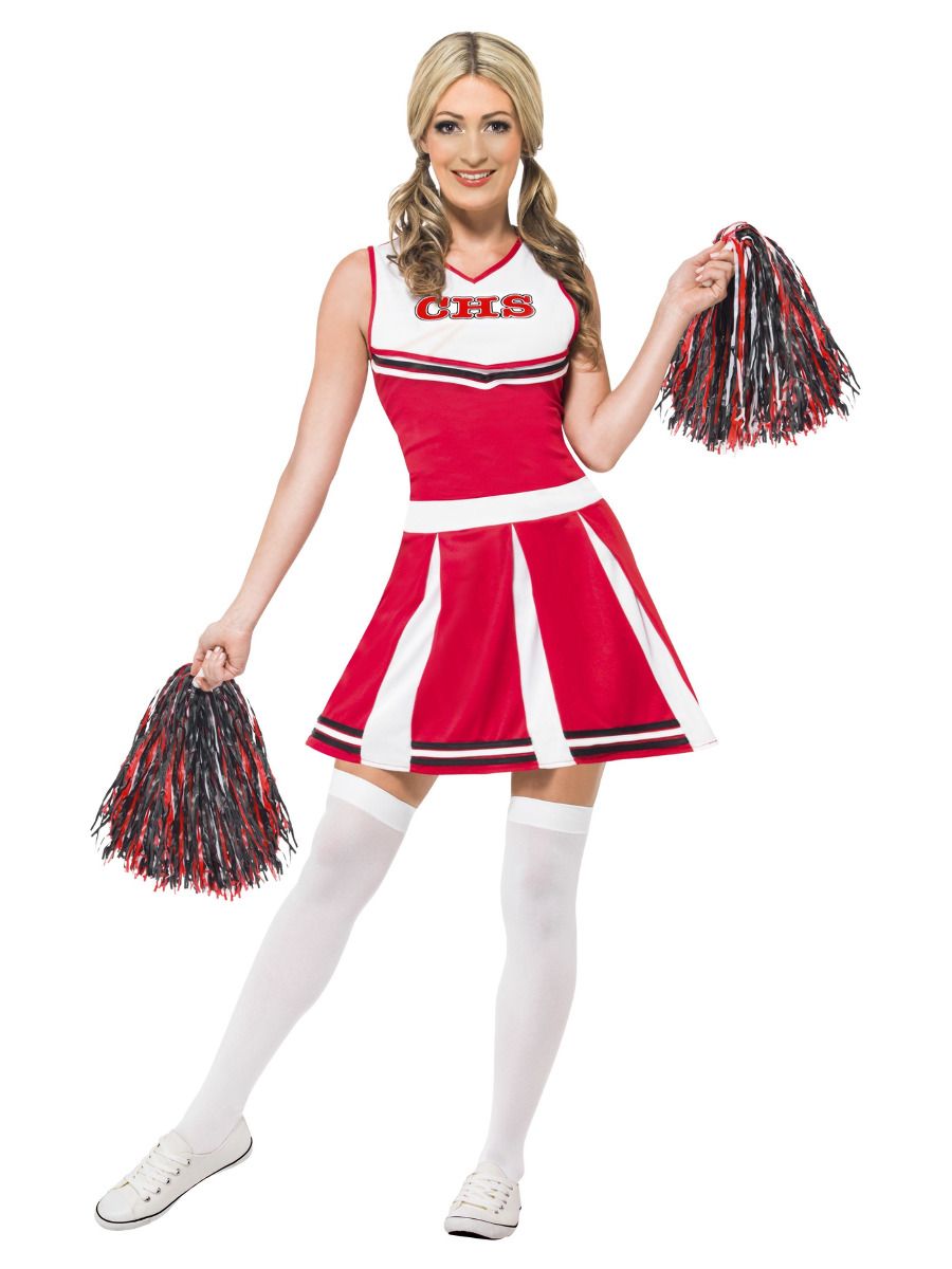 Cheerleader Kostuum Rood