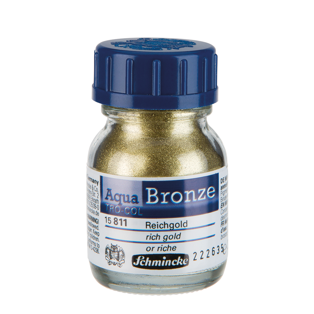 Schmincke Aqua-Bronzes - 20 Ml - Rich Gold