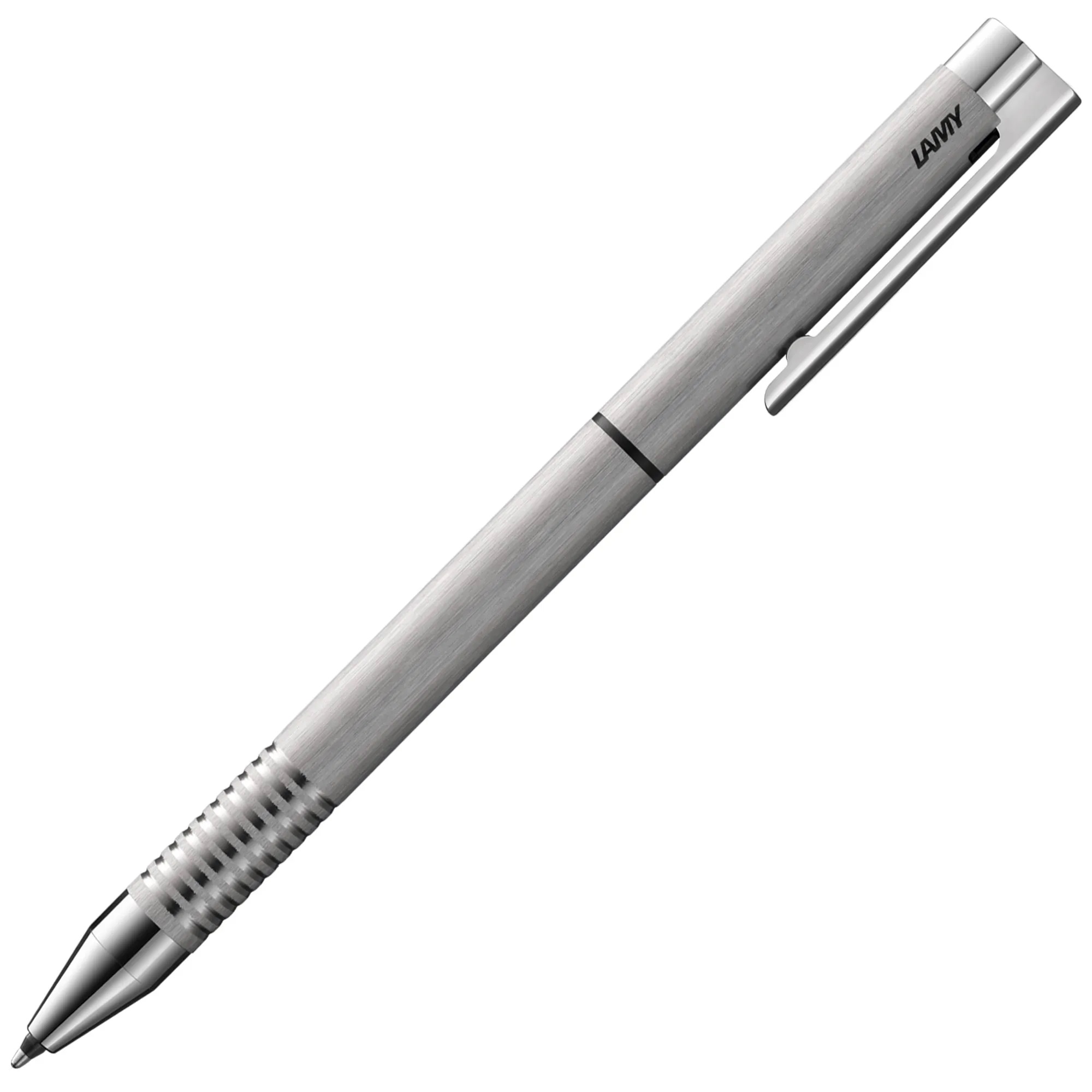 Multifunctie 2-in-1 pen (vulpotlood en balpen) LAMY logo geborsteld staal