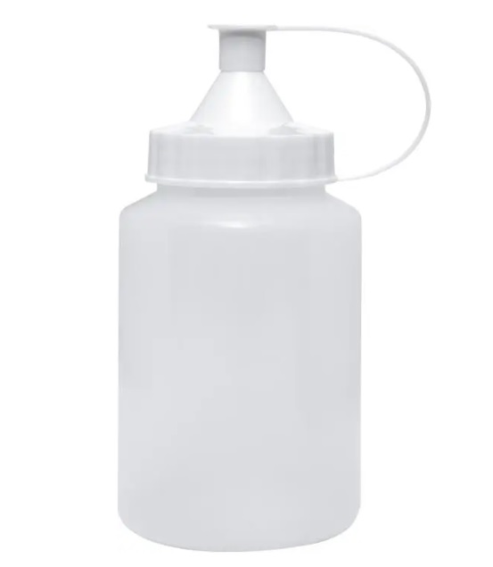 PE-Flacon 250ml, semi-transparant