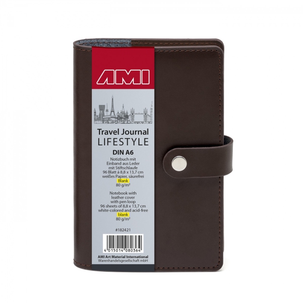 Travel Journal Lifestyle A6 blank
