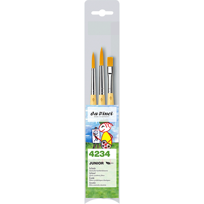 DAVINCI SET SCHOOLPENSELEN ASS. 4234