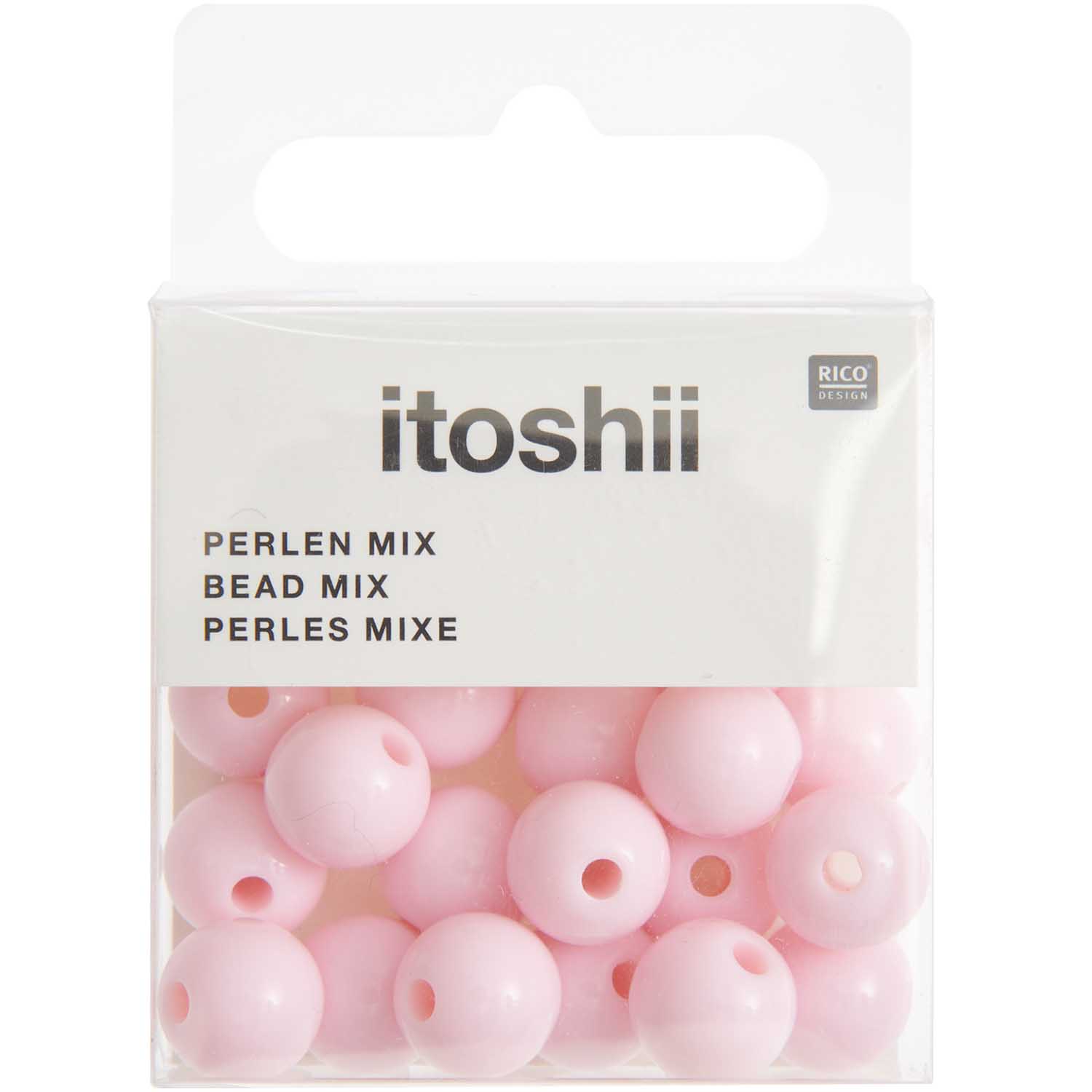 Plastic Kralen , Licht Roze