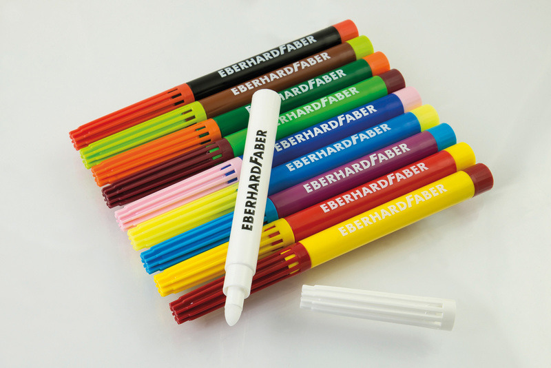 Eberhard Faber Viltstiften magic marker 9 kleuren en 1 tovermarker - Afbeelding 3
