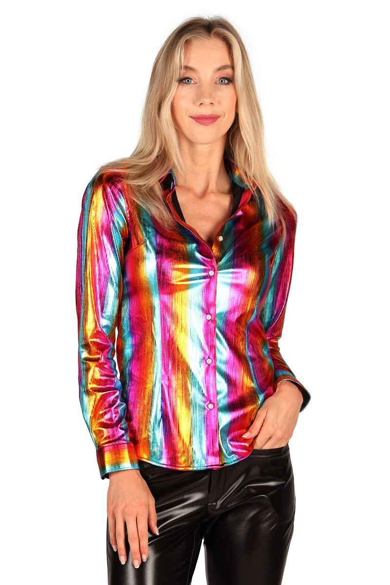 Blouse Shining Star Dames Mix Van Kleuren - Afbeelding 2