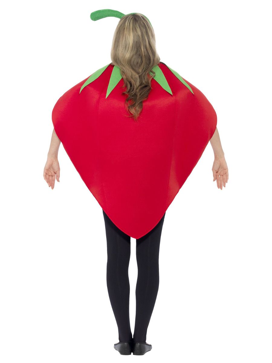 Aarbei Kostuum Uni-sex OneSize - Afbeelding 2