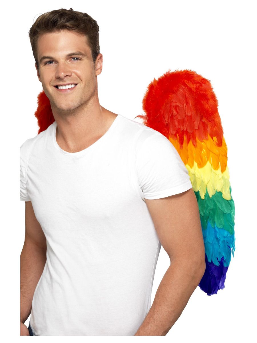 Feather Wings Rainbow 60cm x 60cm - Afbeelding 4