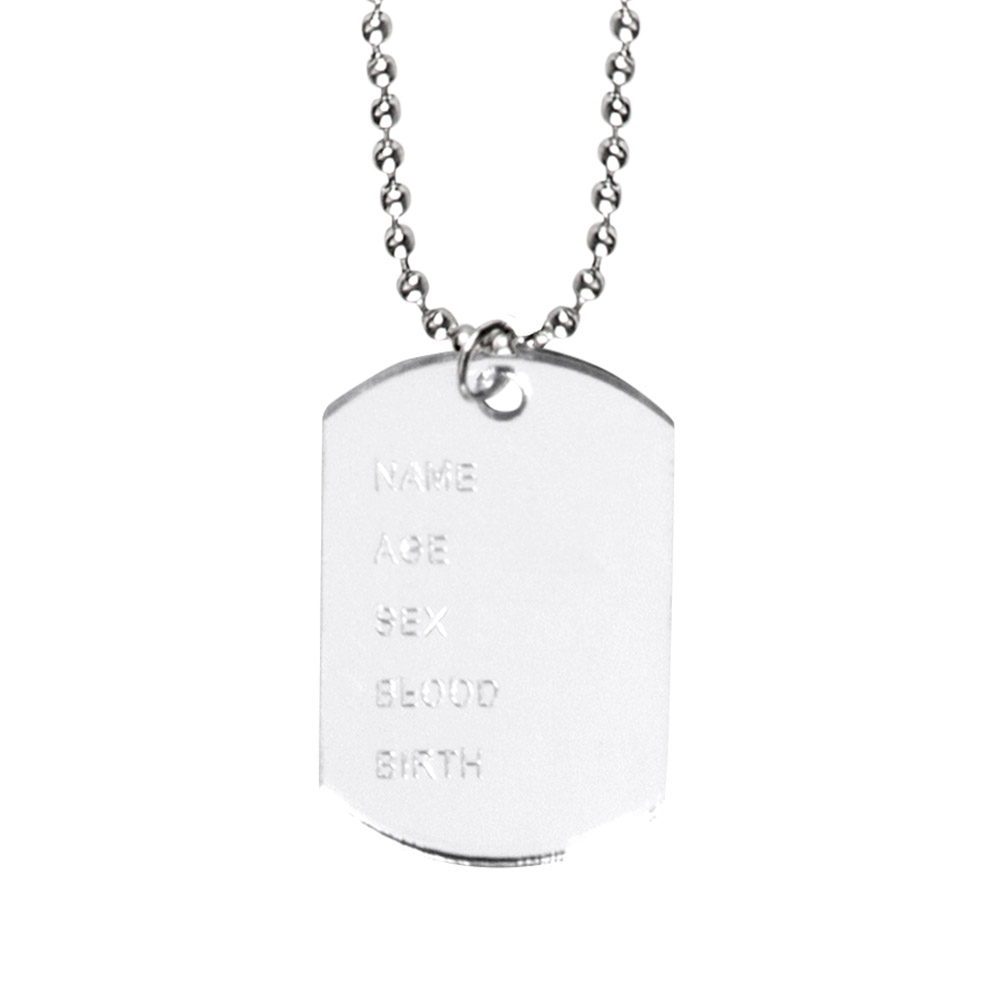 Ketting Naamplaatje - Afbeelding 1