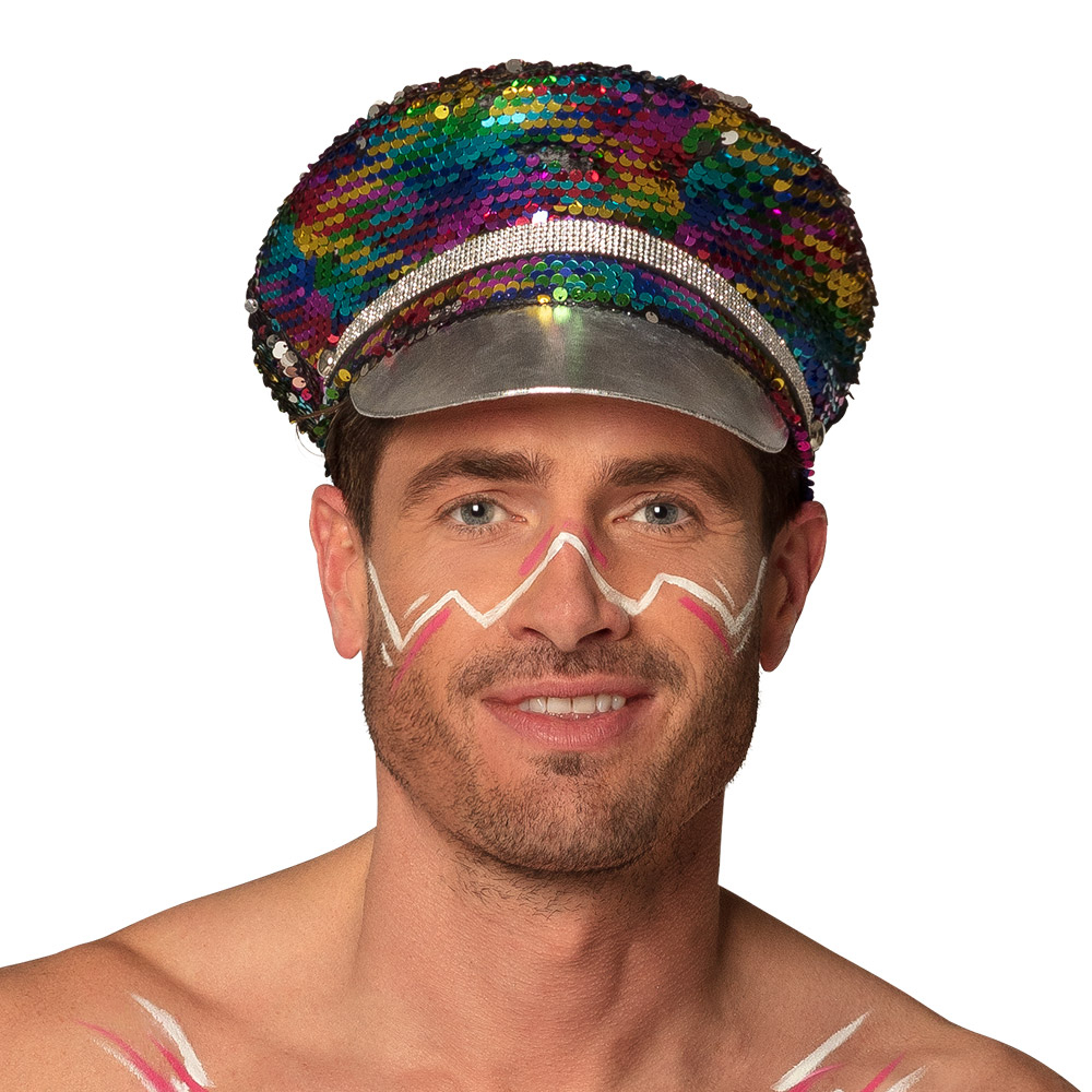 Pet Rainbow blast (omkeerbaar regenboog/zilver) - Afbeelding 3