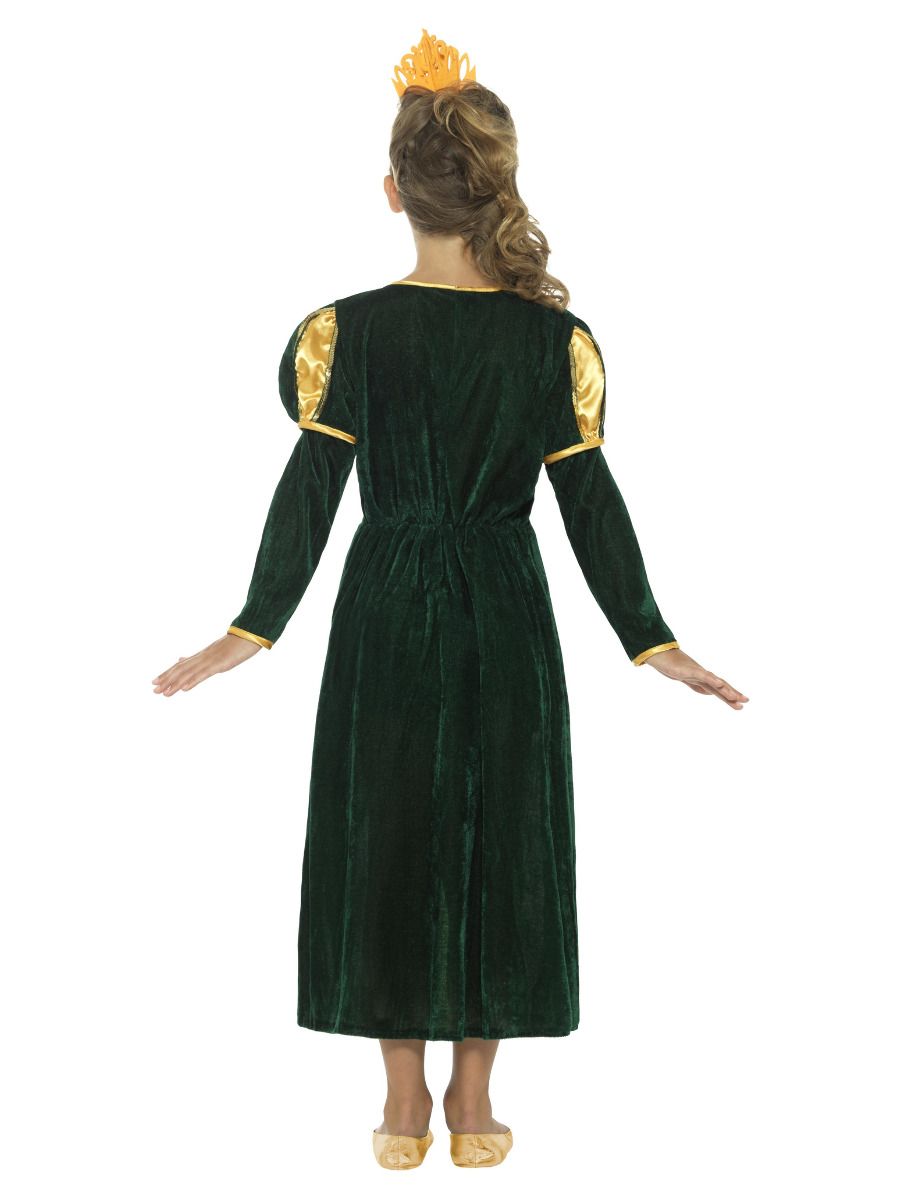 Middeleeuwse Prinses (Fiona van Shrek) Maat 152/163 - Afbeelding 2
