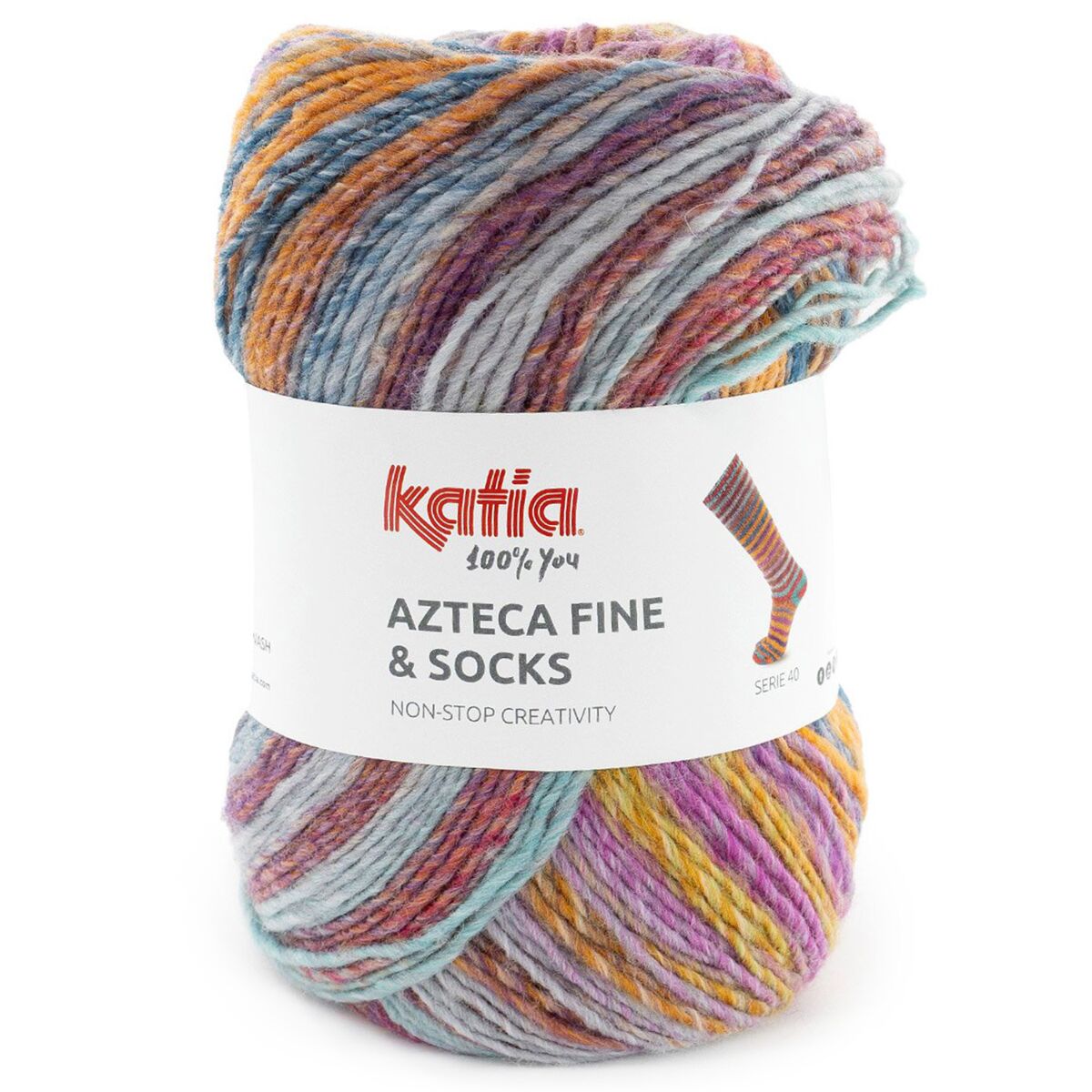 Katia Azteca Fine Socks & More - Keuze uit diverse kleuren
