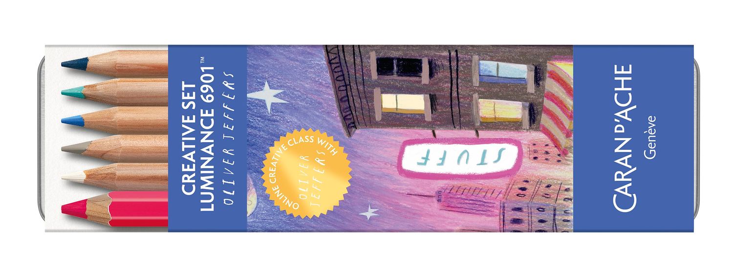 Caran d'Ache CREATIVE SET Oliver Jeffers LUMINANCE 6901 10 stks.  - Afbeelding 2