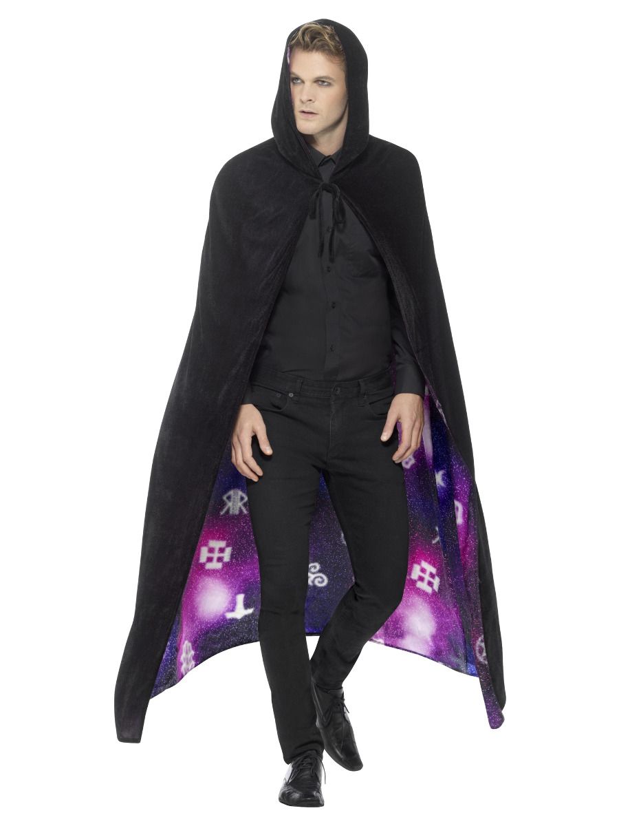 Deluxe Reversible Galaxy Ouija Cape - Afbeelding 1