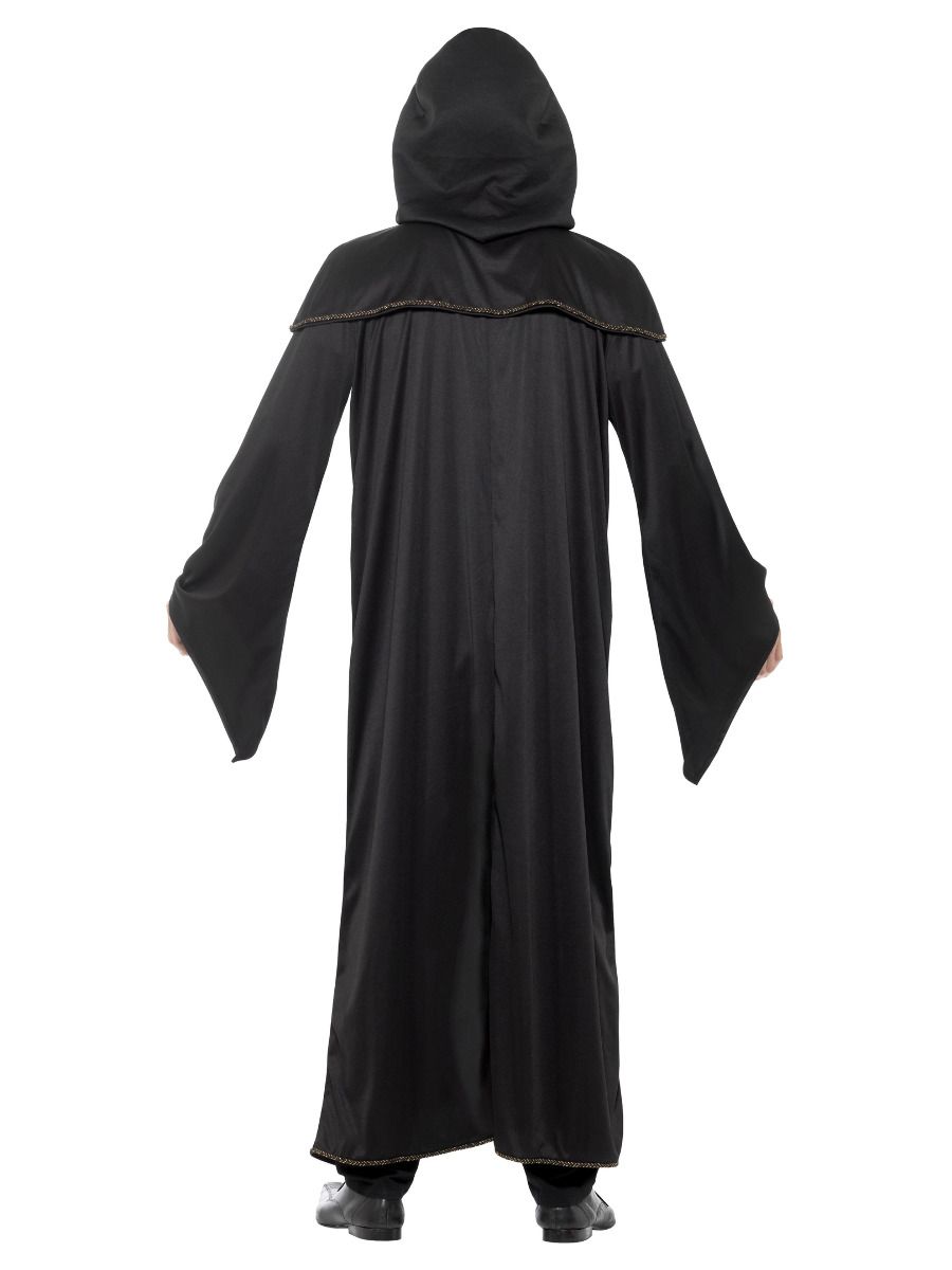 Wizard Cloak Adult Black - Afbeelding 1