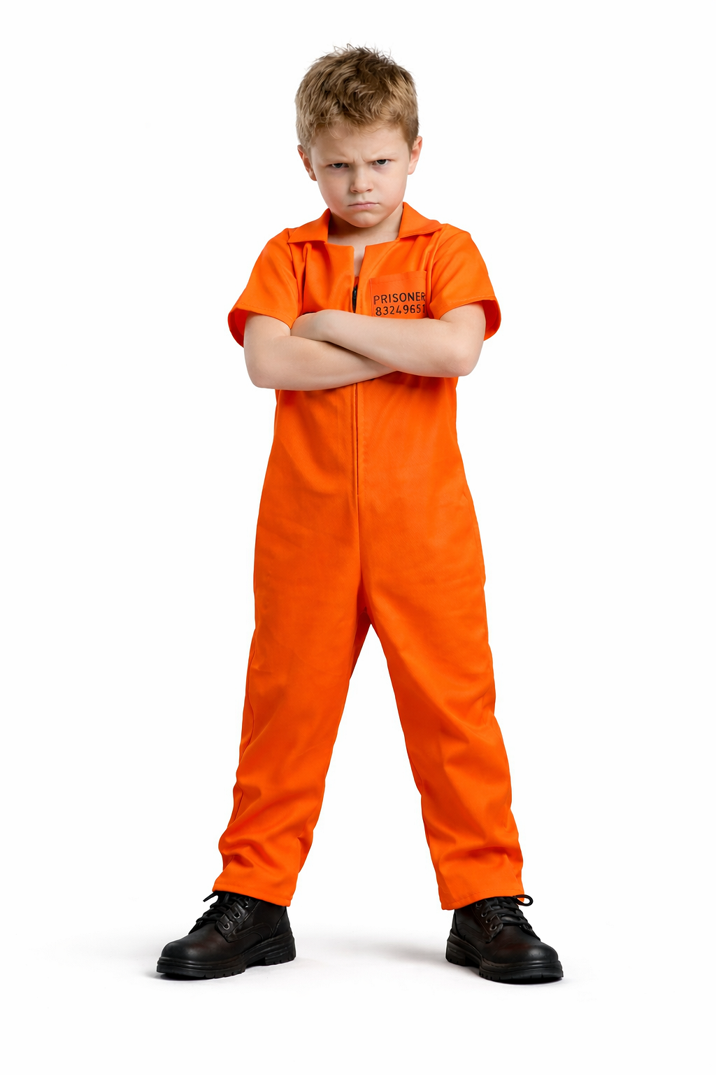 Gevangenis overall "Boy Jail" Kinderen