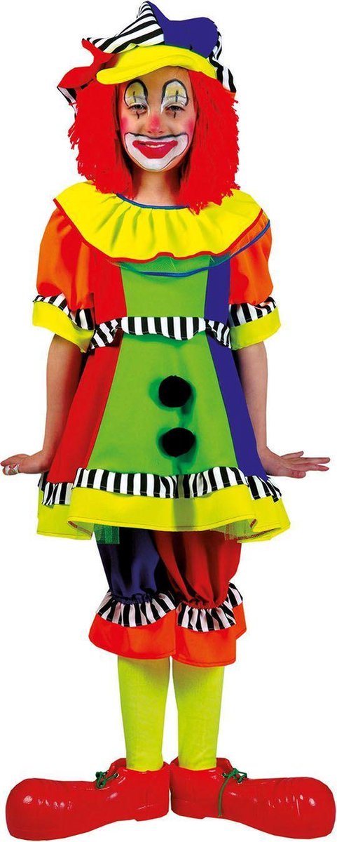 Clown Olivia Jurkje Met Kraag Maat 116