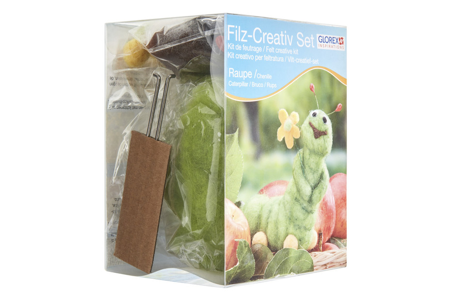 Vilt-Creatief-set Rups