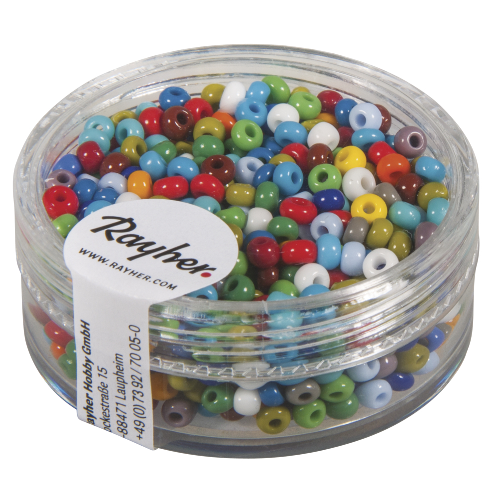 Borduurkralen Opaak 2,6 mm - keuze uit 12 kleuren
