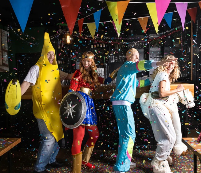 Kostuum Banaan Go bananas! (max. 1.85 m) - Afbeelding 3