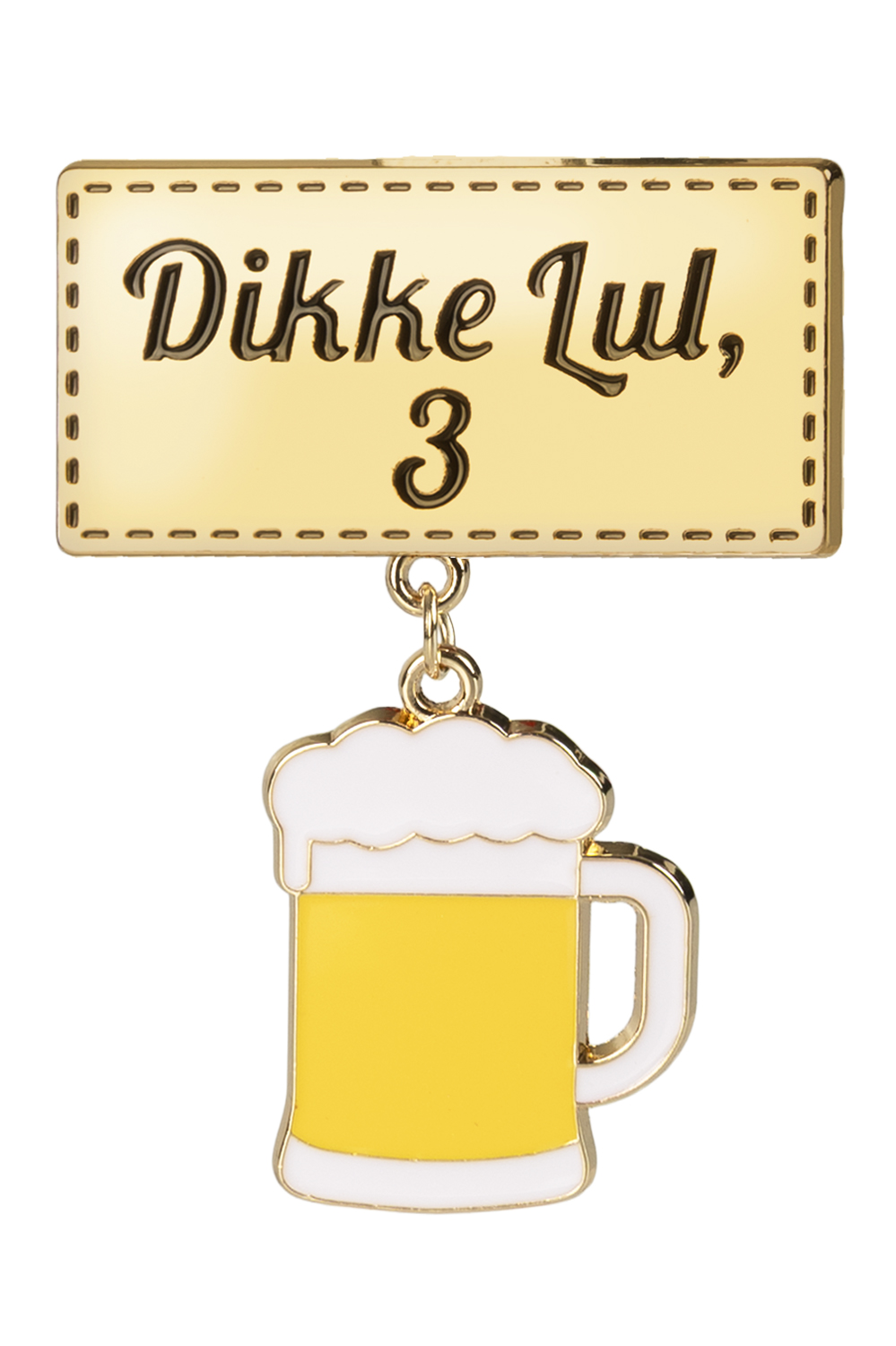 Broch Speld Dikke Lul 3 Bier