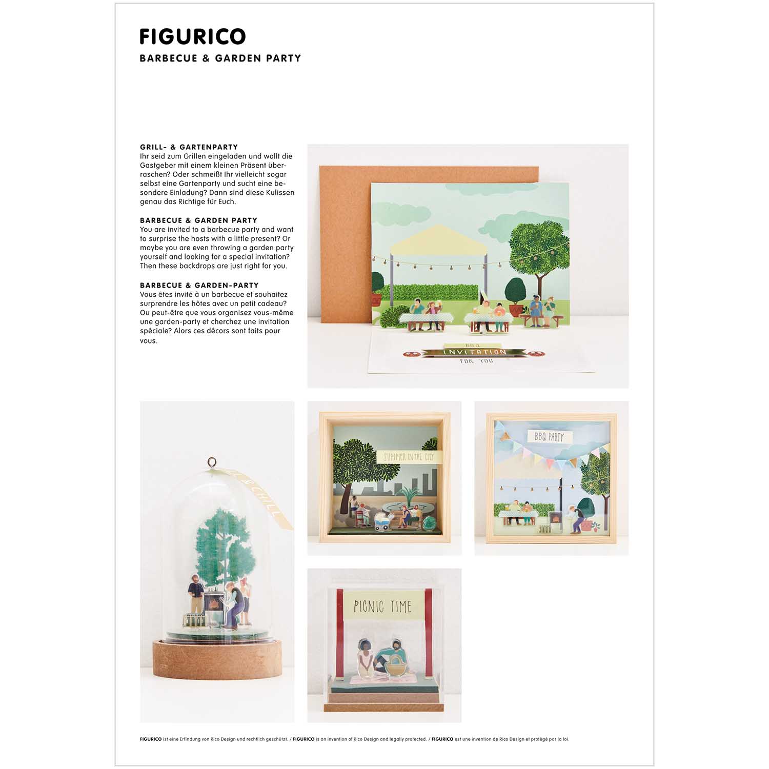 RICO MINIATUURWERELD PAPIER COULISSEN A4, 22 BLAADJES - Afbeelding 5