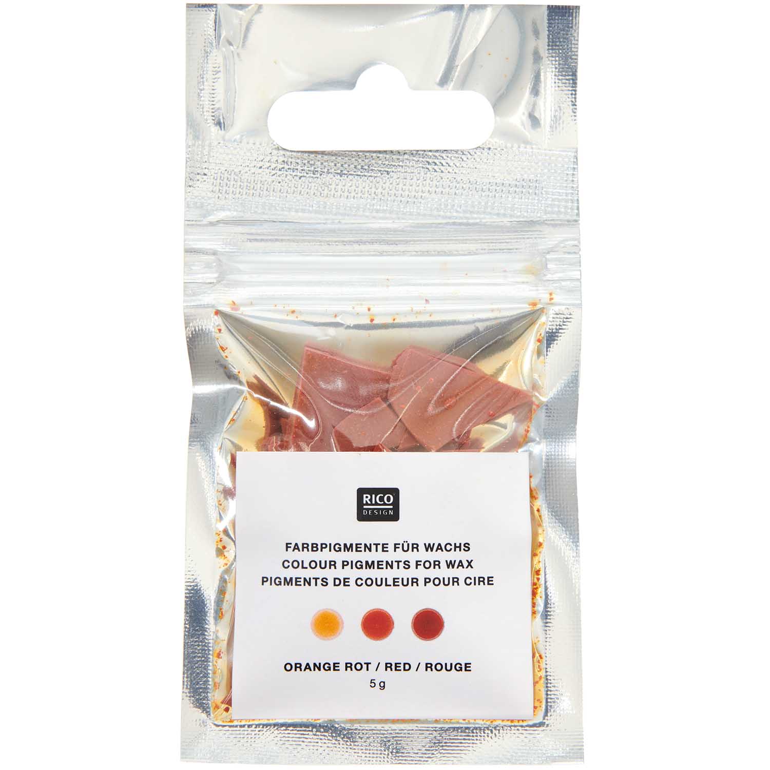 KAARSEN VERF ORANGE RED, 5G