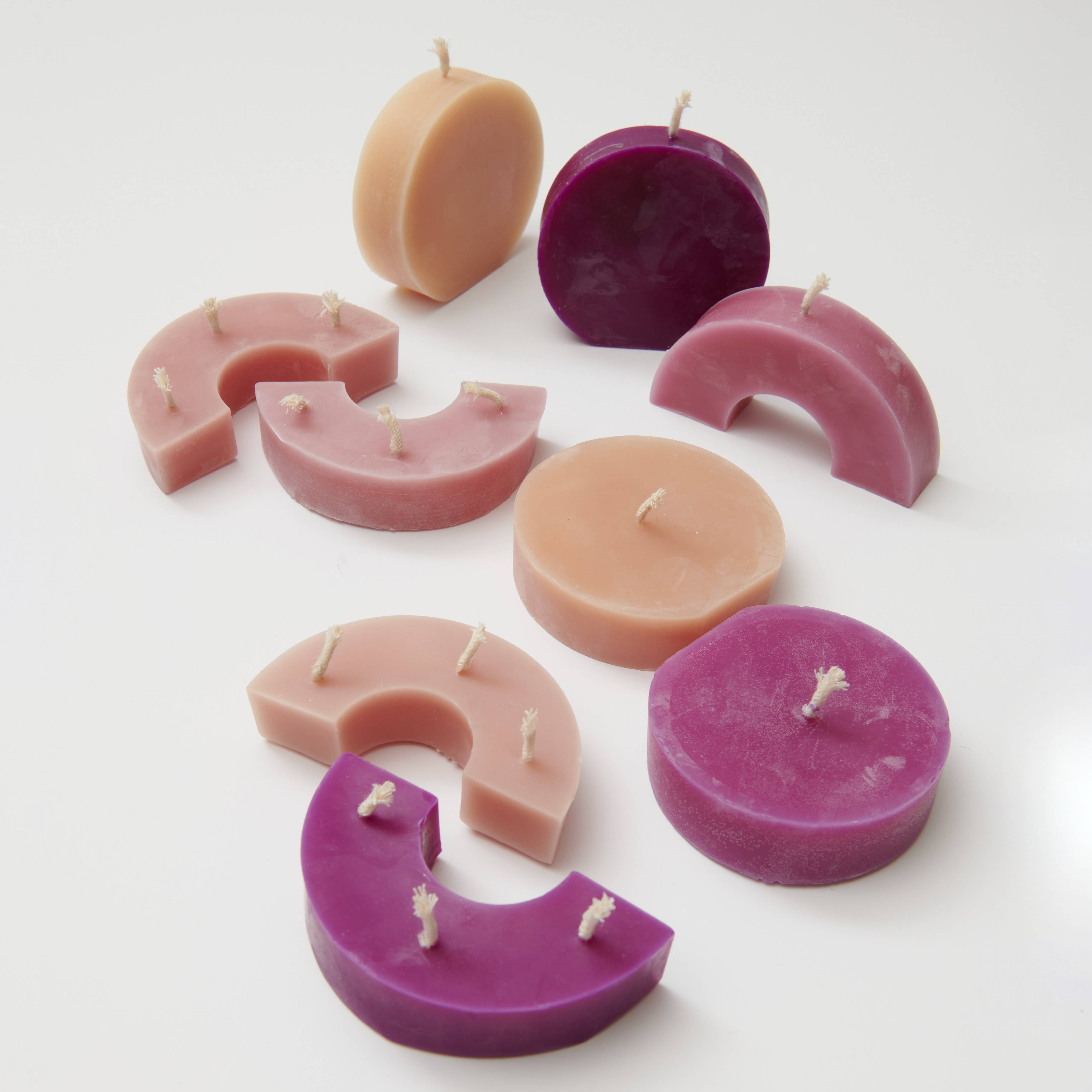 Rico Kaarsenmal Regenboog Plat – 118x69x30 mm - Afbeelding 6