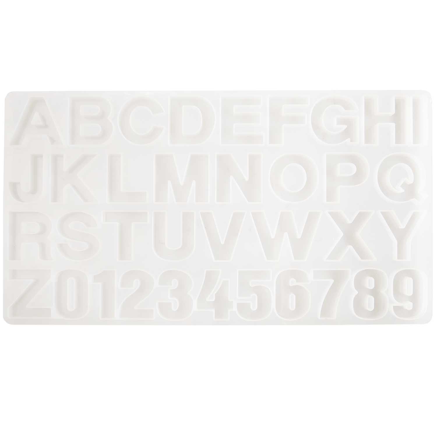 Siliconenmal Alfabet, 35,7 X 19,2 X 0,9 CM voor Rico Giethars