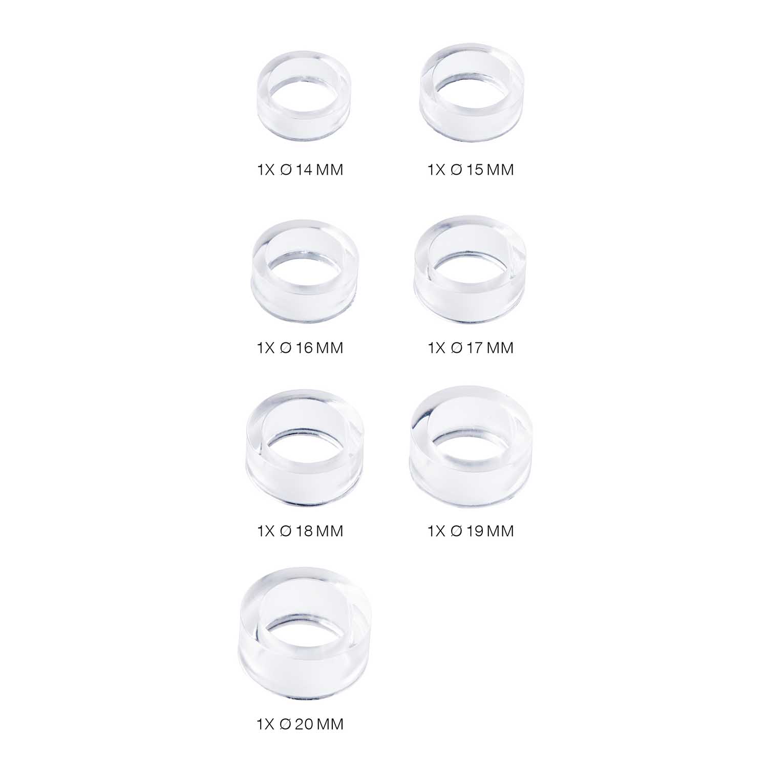 Siliconenmal Ringen Breed  voor Rico Giethars - Afbeelding 2