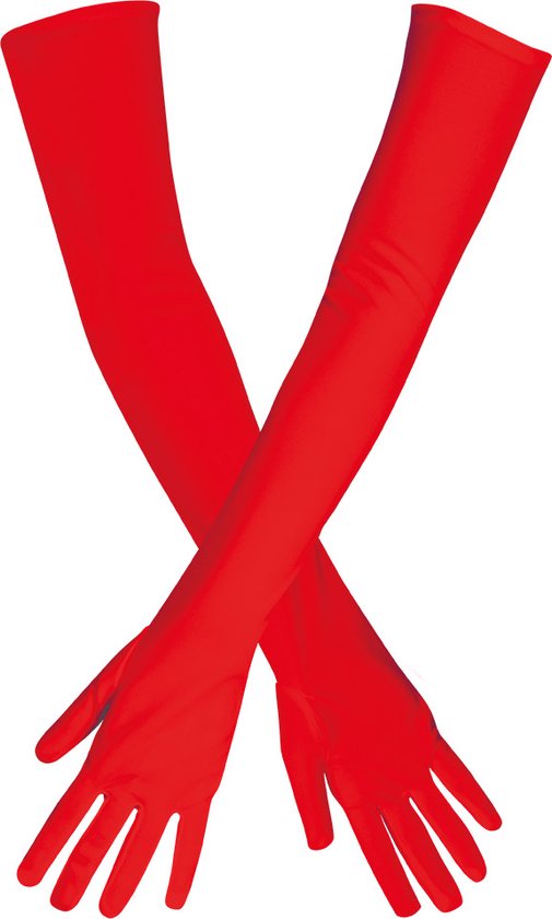 Pr. Handschoenen opera Los Angeles rood - Afbeelding 2