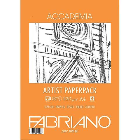 Fabriano Accademia Artist Paperpack Tekenpapier A4 120Gr.200V.