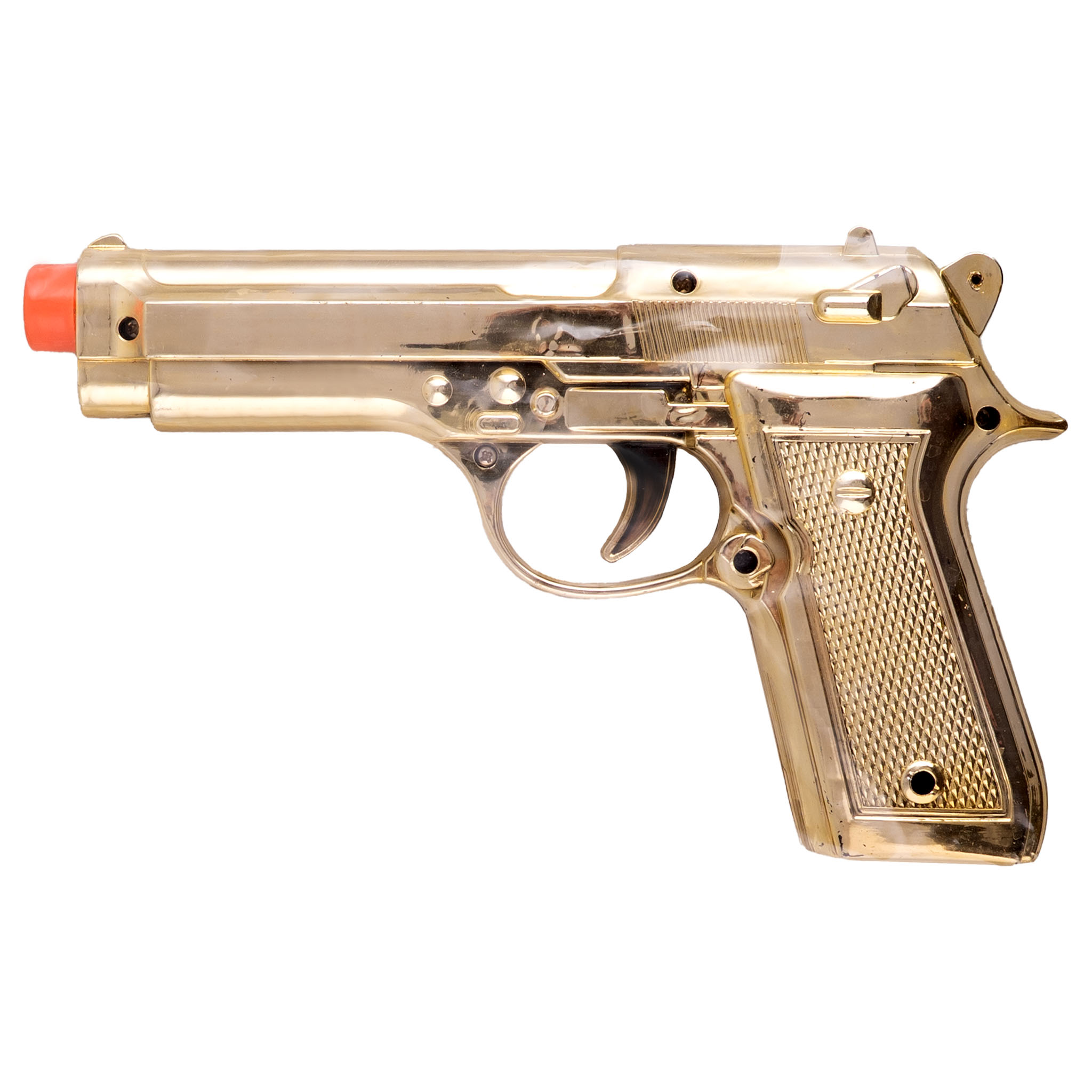 Plastic Pimp Gangsta Pistool Goud