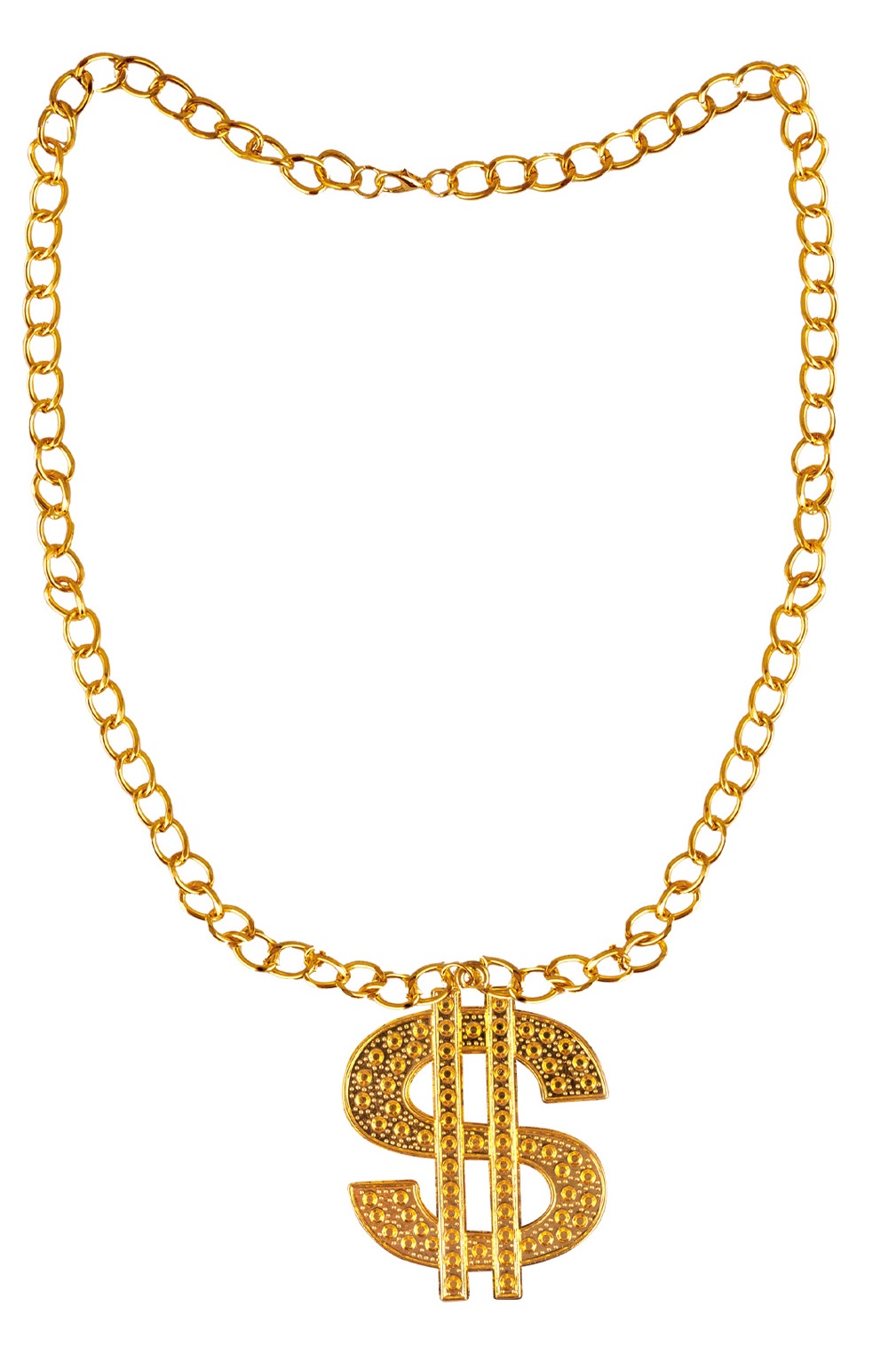 Ketting Goud Dollar $ Teken