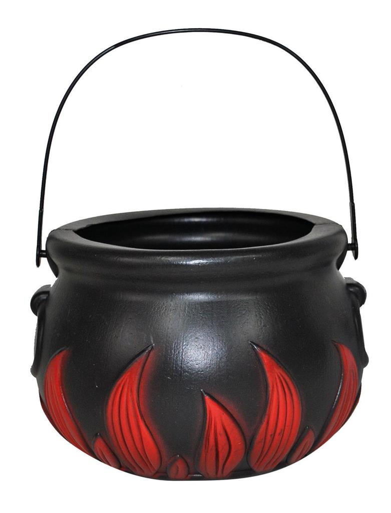 Heksenketel Met Vlammen Doorsnee 18cm