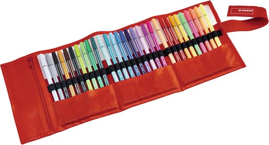 STABILO Pen 68 Viltstifen rollerset met 30 stuks