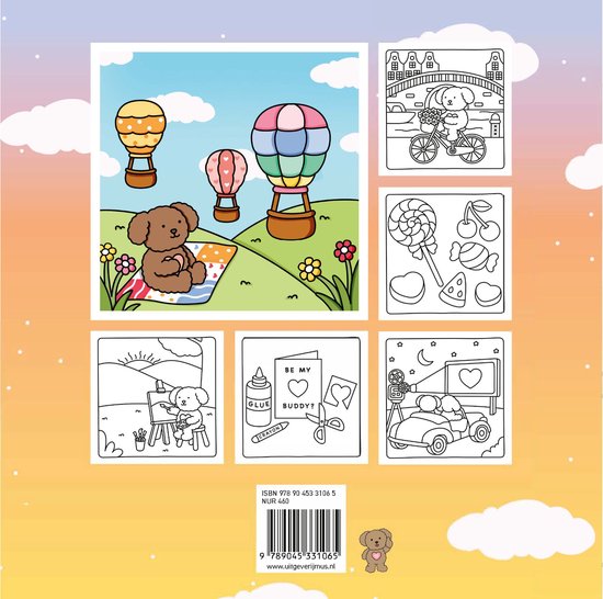 Kokoro (Cute & Cozy) Friends Kleurboek - Afbeelding 2