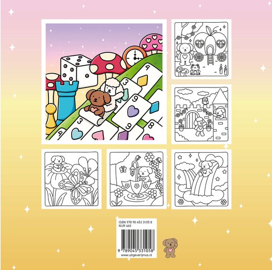 Kokoro (Cute & Cozy) Magical  Moments Kleurboek - Afbeelding 1