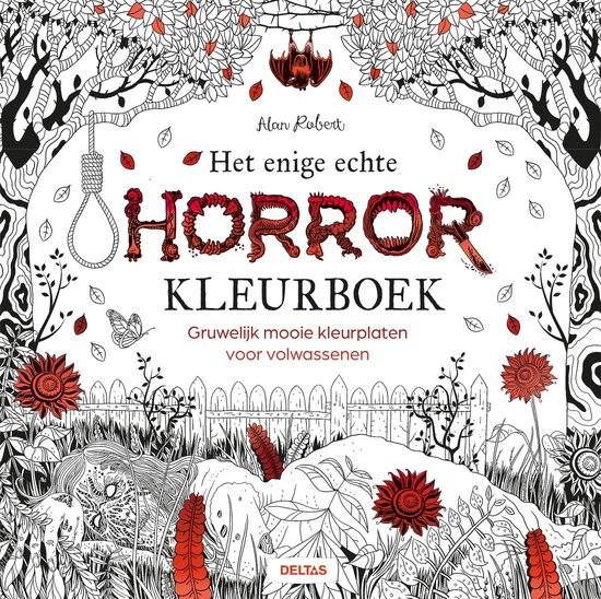Het Enige Echte HORROR Kleurboek - Alan Robert