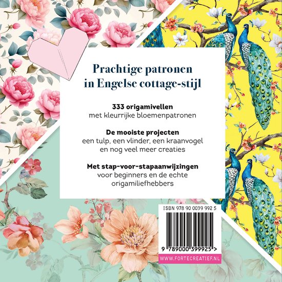 333 Origami Cottage Garden 14x14cm  - Afbeelding 1