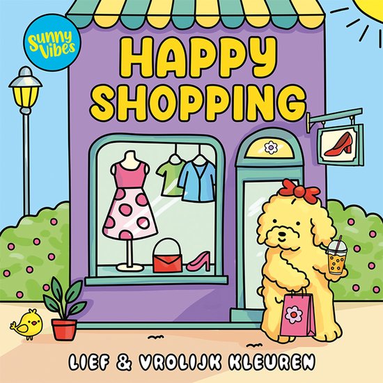 Happy Shopping (Cozy Kleurboek) - Sunny Vibes