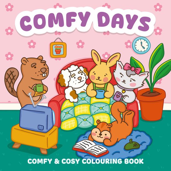 Comfy Days - Comfy & Cozy Kleurboek