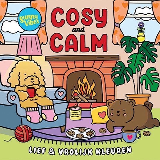 Cosy And Calm (Cozy Kleurboek) - Sunny Vibes