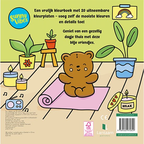 Cosy And Calm (Cozy Kleurboek) - Sunny Vibes - Afbeelding 2