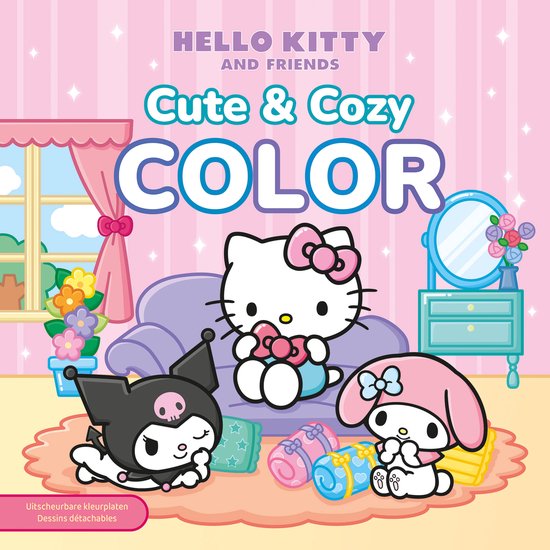 Kello Kitty And Friends Cute & Cozy Color Kleurboek