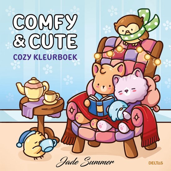 Comfy & Cute Cozy Kleurboek - Jade Summer